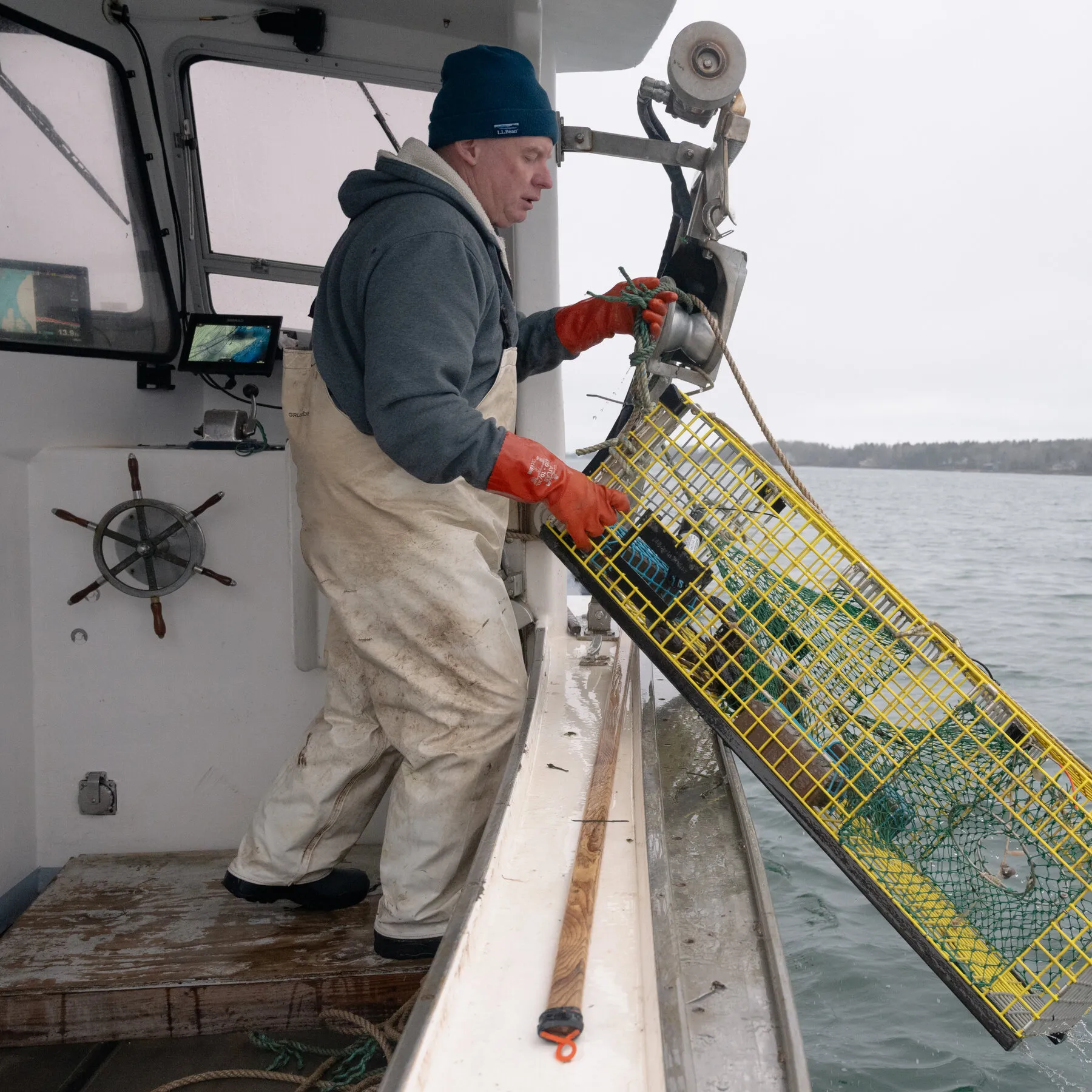 In New England, Catching Climate Data Along With Fish