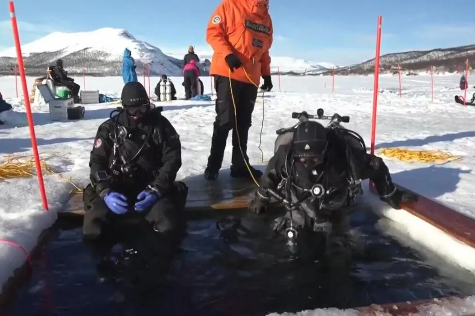 Scientists train to dive beneath polar ice as climate change warms the Arctic and Antarctica - AP News